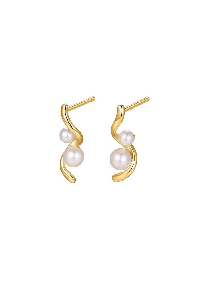 NANA KAY Paar Ohrstecker NANA KAY Gold, mit Süßwasserperlen von NANA KAY