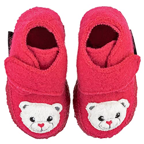 Nanga Baby Baby Hausschuhe Teddy Bear Fuchsia 24 von Nanga