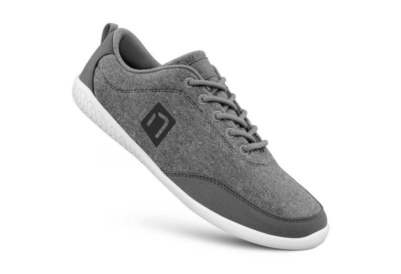 NANGA Merinorunner Barefoot (100% Schurwolle) schiefergrau Damen Sneaker von NANGA