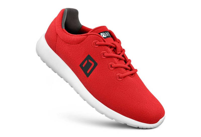 NANGA Merinorunner Wool (100% Schurwolle) rot Damen Sneaker von NANGA
