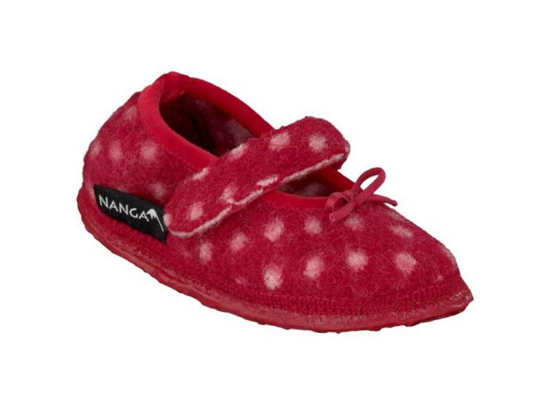NANGA NANGA JUICY BERRY Hausschuh EUR 25 rot Hausschuh von NANGA