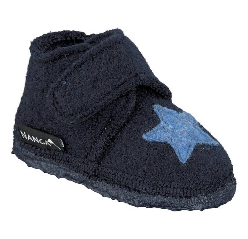 NANGA NANGA STERN Hausschuh EUR 18 blau Hausschuh von NANGA