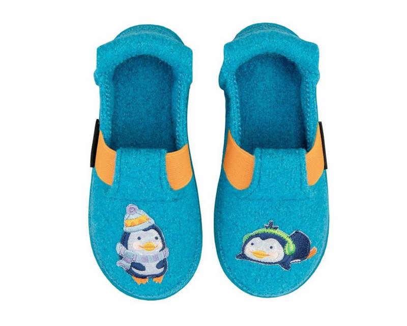 NANGA Nanga 2.0 Kinder Hausschuh Funny Pingu Hausschuh von NANGA