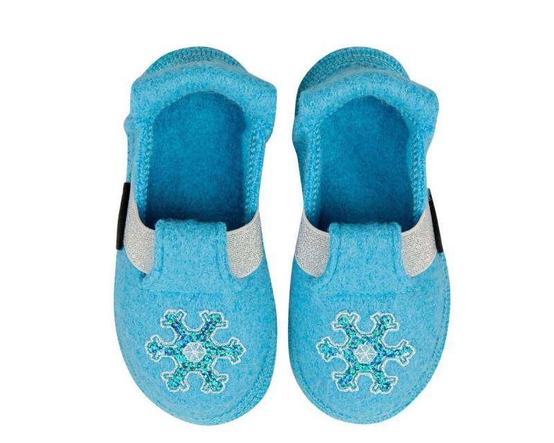 NANGA Nanga Snowflake Mädchen Haussschuh Glitzer EUR 25 Hausschuh von NANGA