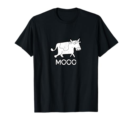 Lustige Kuh Moo Erwachsene Männer Frauen Kuh Goes Moo T-Shirt Lustige Kuh Moo Erwachsene Männer Frauen Kuh Goes Moo T-Shirt von NANKANDOIT Funny Moo I'm A Cow Gifts Cow Costume