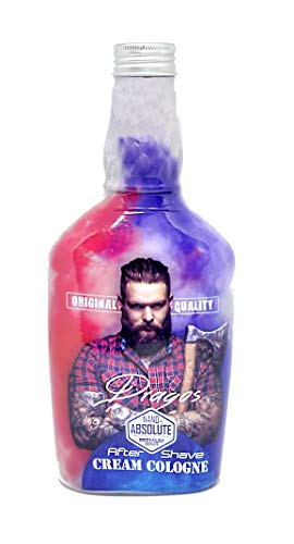 Nano Absolute After Shave Cream Cologne Lotion Men 400ml Herren Balsam nach der Rasur- Nassrasur pflegt und kühlt Balm Creme Herren Pflege Sensible Haut (Dragos) von NANO ABSOLUTE
