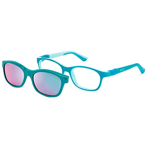 NANOVISTA Unisex Camper Sc 3.0 Sonnenbrille, Zweifarbig Türkis/Mint, 44 von NANOVISTA