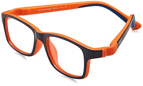 NANOVISTA Unisex Crew SC 3.0 Sonnenbrille, Bicolor Marino Mate/Naranja, 46 von NANOVISTA