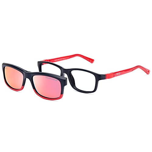 NANOVISTA Unisex Crew SC 3.0 Sonnenbrille, Schwarz Mate/Rojo von NANOVISTA