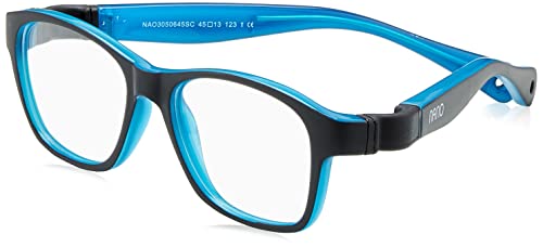 NANOVISTA Unisex GAIKAI SC 3.0 Sonnenbrille, Bicolor Schwarz Mate/Azul, 45 von Nano Vista