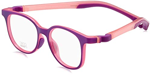 NANOVISTA Unisex-Kinder Pixel 3.0 Sonnenbrille, Bicolor PÚRPURA Mate/ROSA Glow, 48 von NANOVISTA