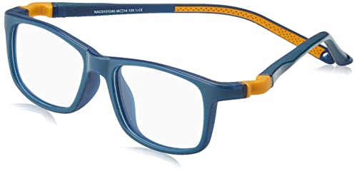 NANOVISTA Unisex-Kinder Sleek Crew 3.0 Sonnenbrille, Bicolor Marino/Mostaza, 44 von NANOVISTA