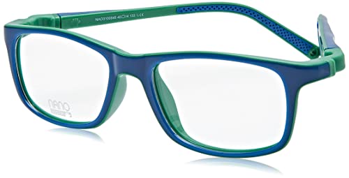 NANOVISTA Unisex Kinder Sleek Crew 3.0 Sonnenbrille, Zweifarbig Marineblau/Grün, 48 von NANOVISTA