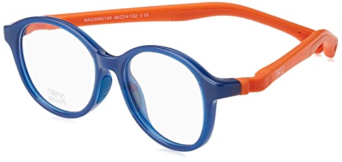 NANOVISTA Unisex-Kinder Sprite 3.0 Sonnenbrille, Marino Cristal/Naranja Mate, 44 von NANOVISTA