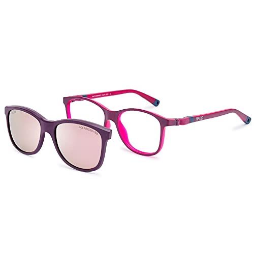 NANOVISTA Unisex Quest SC 3.0 Sonnenbrille, Bicolor FRAMBUESA Mate/Magenta/Marino, 48 von NANOVISTA