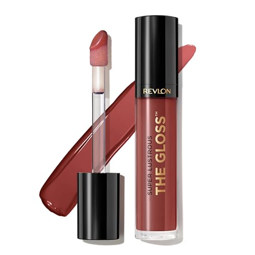Revlon Lip Gloss, Super Lustrous The Gloss, Non-Sticky, High Shine Finish, 270 Indulge In It, 0.13 Oz von Revlon