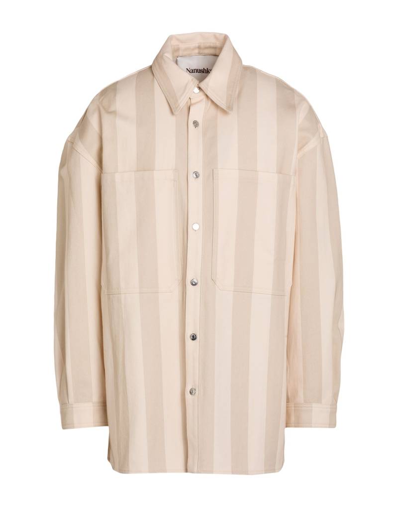 NANUSHKA Jeanshemd Herren Beige von NANUSHKA