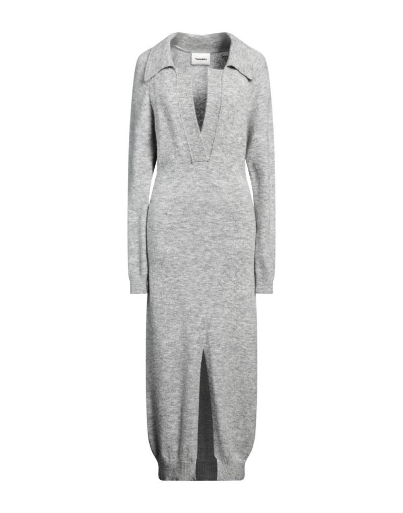 NANUSHKA Maxi-kleid Damen Hellgrau von NANUSHKA