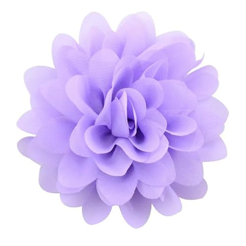 NANZU 10 * 11 CM 4 stücke Gold Chiffon Tuch Blume Anstecknadel Abzeichen Blume Corsage Satin Blume/rose Anstecknadel Brosche Pin Für Frauen Braut von NANZU