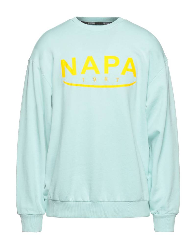 NAPA by MARTINE ROSE Sweatshirt Herren Himmelblau von NAPA by MARTINE ROSE
