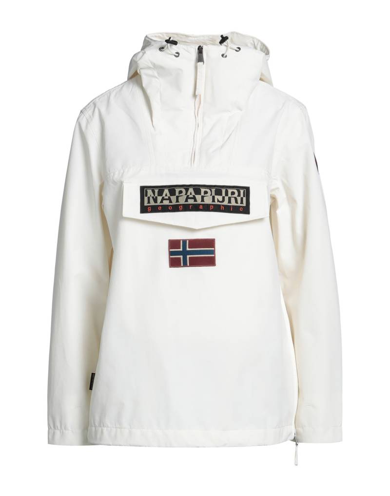 NAPAPIJRI Jacke & Anorak Damen Elfenbein NAPAPIJRI Jacke & Anorak Damen Elfenbein von NAPAPIJRI