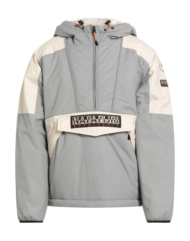 NAPAPIJRI Jacke & Anorak Herren Hellgrau von NAPAPIJRI