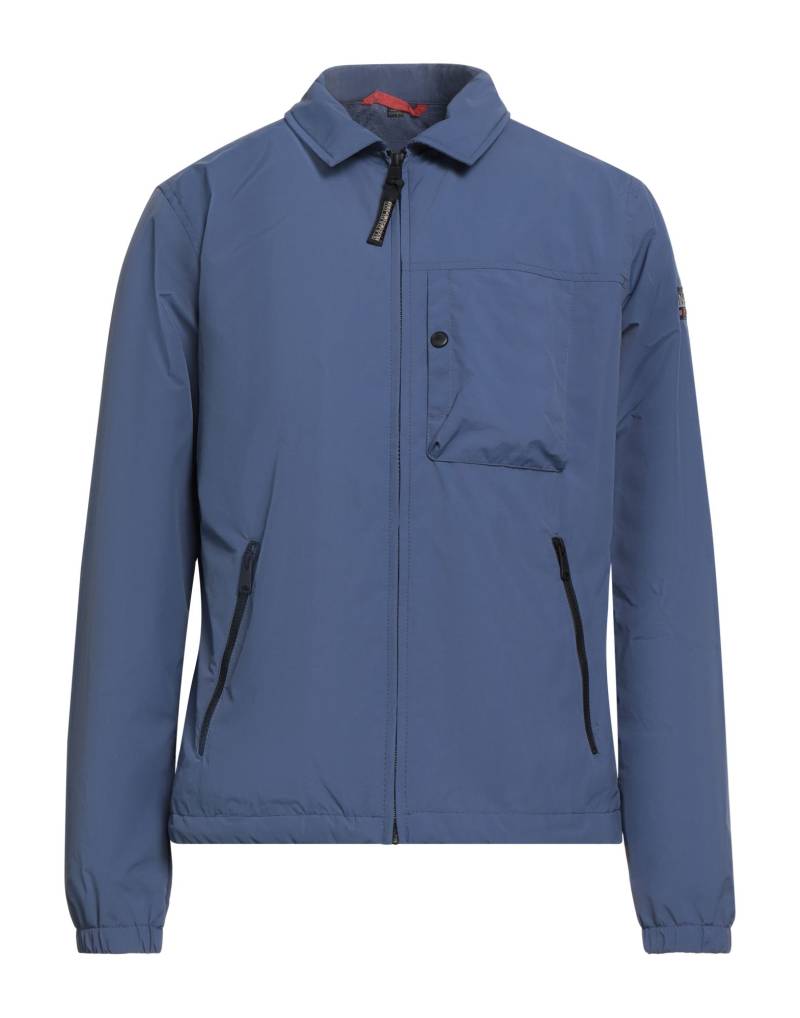 NAPAPIJRI Jacke & Anorak Herren Taubenblau NAPAPIJRI Jacke & Anorak Herren Taubenblau von NAPAPIJRI