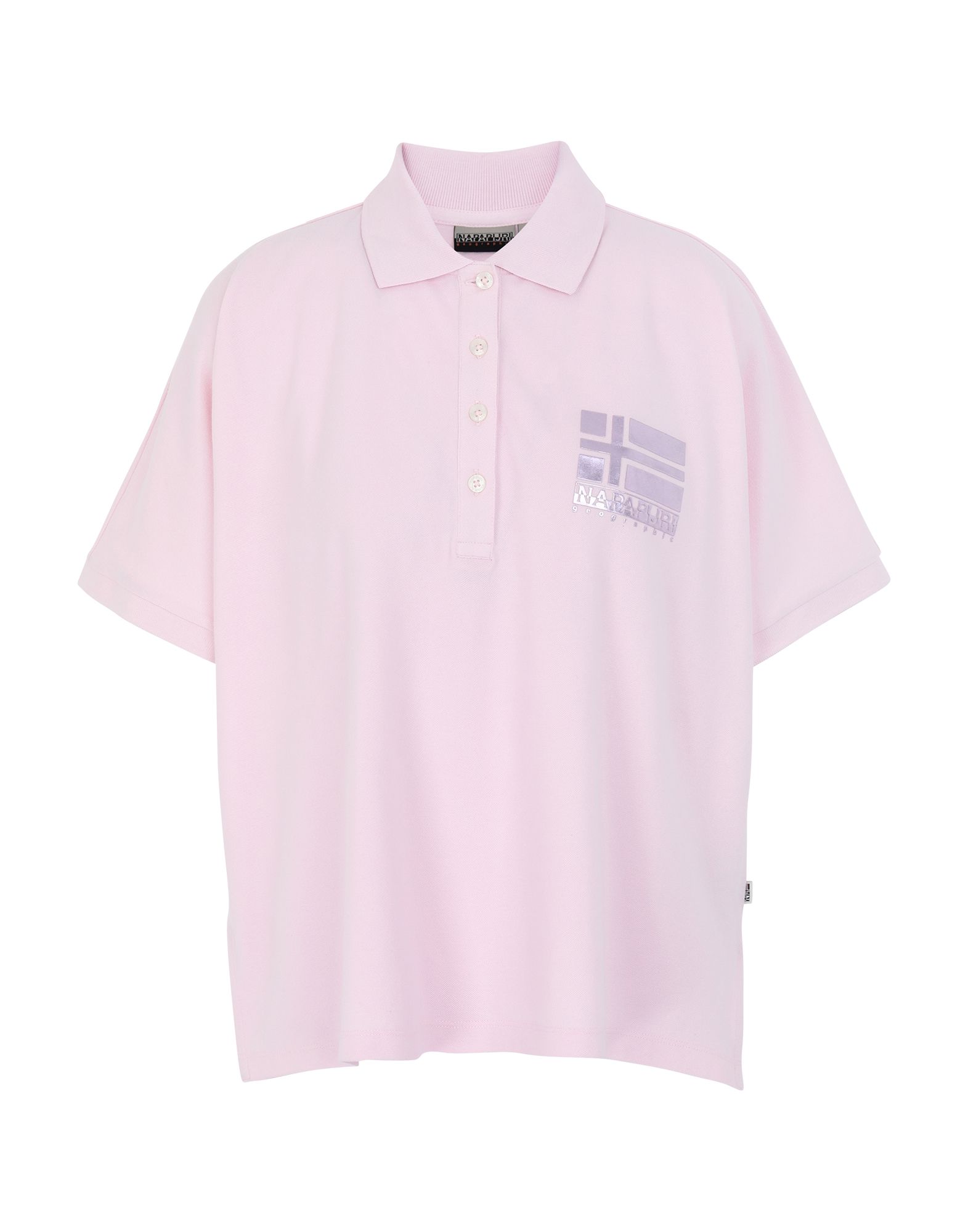 NAPAPIJRI Poloshirt Damen Hellrosa NAPAPIJRI Poloshirt Damen Hellrosa von NAPAPIJRI