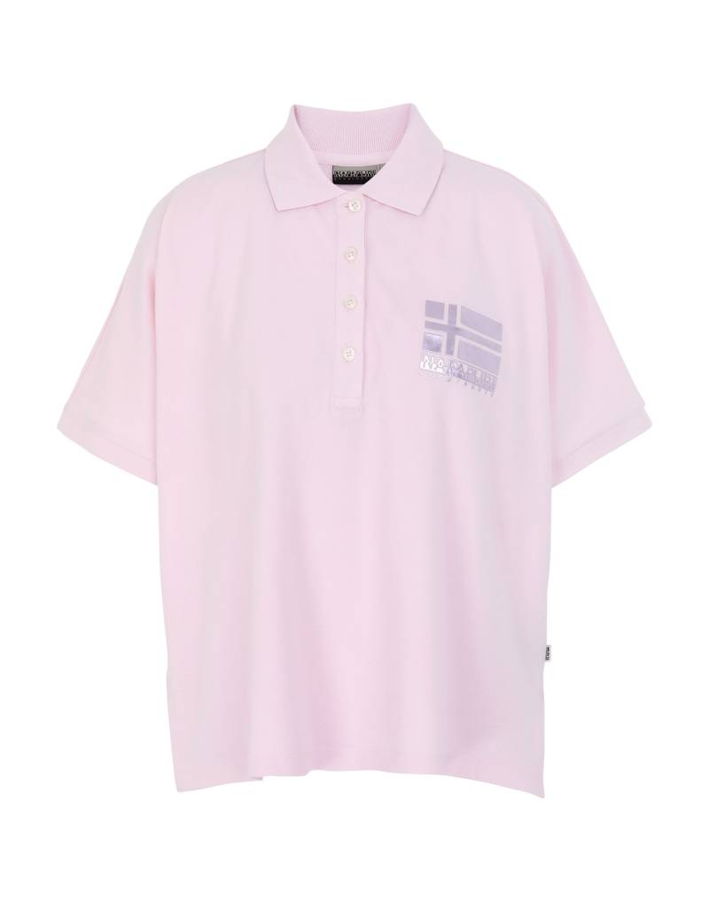 NAPAPIJRI Poloshirt Damen Hellrosa von NAPAPIJRI
