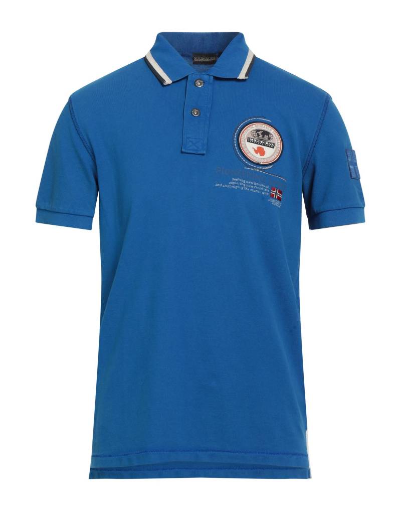 NAPAPIJRI Poloshirt Herren Blau von NAPAPIJRI
