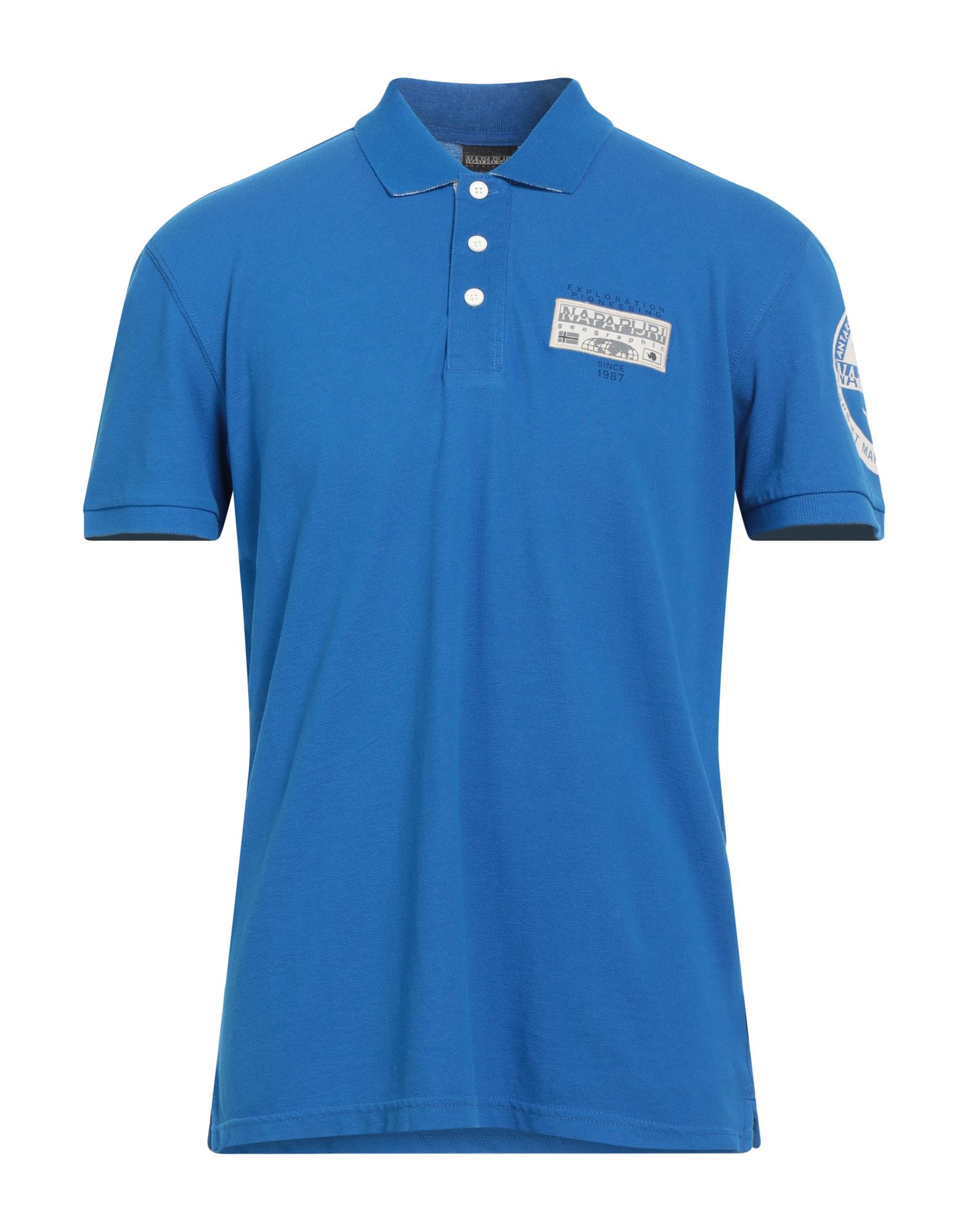 NAPAPIJRI Poloshirt Herren Blau von NAPAPIJRI