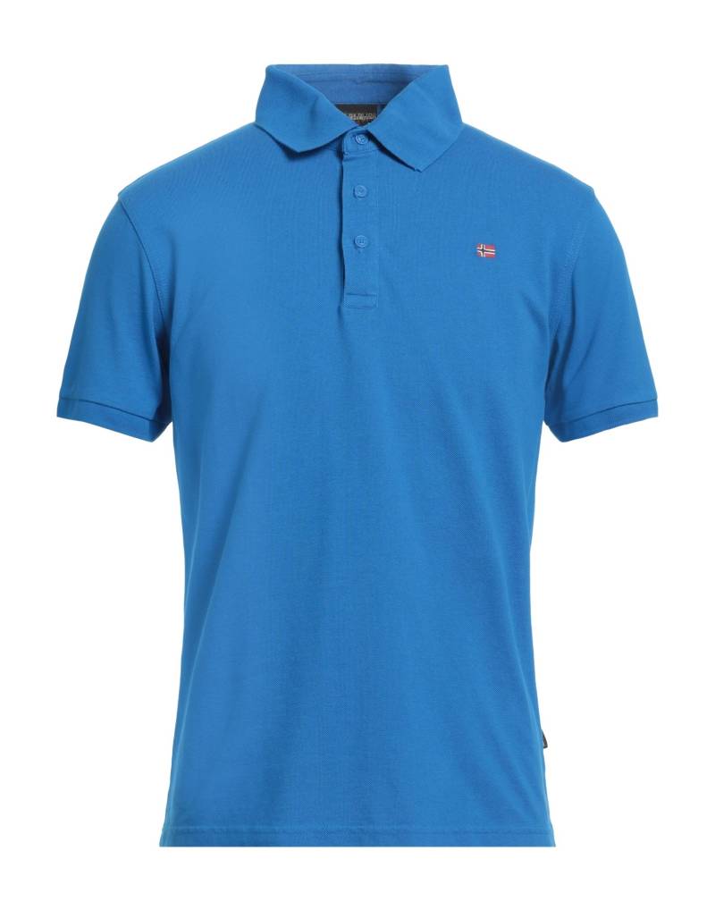 NAPAPIJRI Poloshirt Herren Blau von NAPAPIJRI