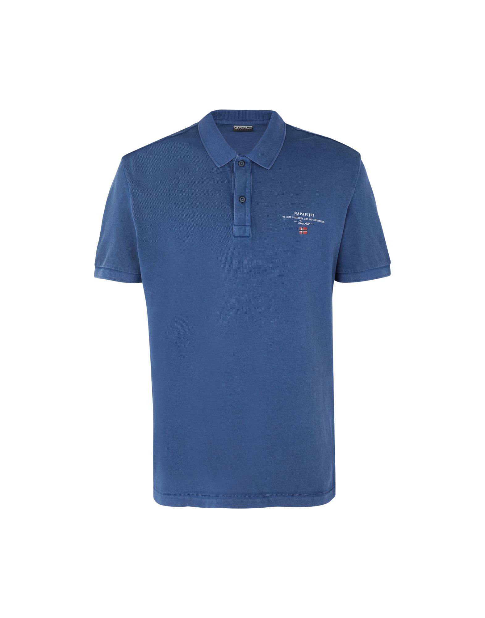 NAPAPIJRI Poloshirt Herren Blau von NAPAPIJRI