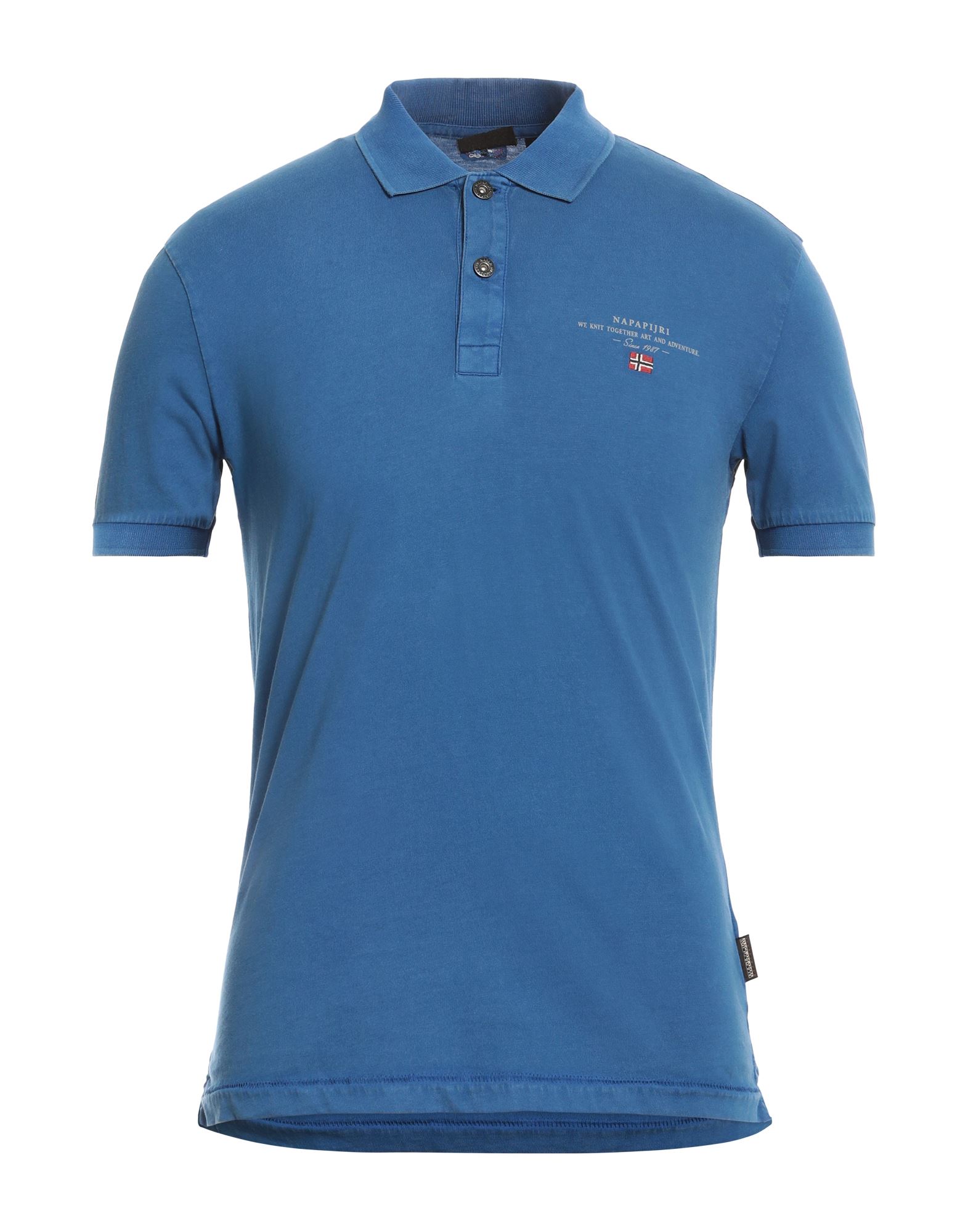 NAPAPIJRI Poloshirt Herren Blau NAPAPIJRI Poloshirt Herren Blau von NAPAPIJRI