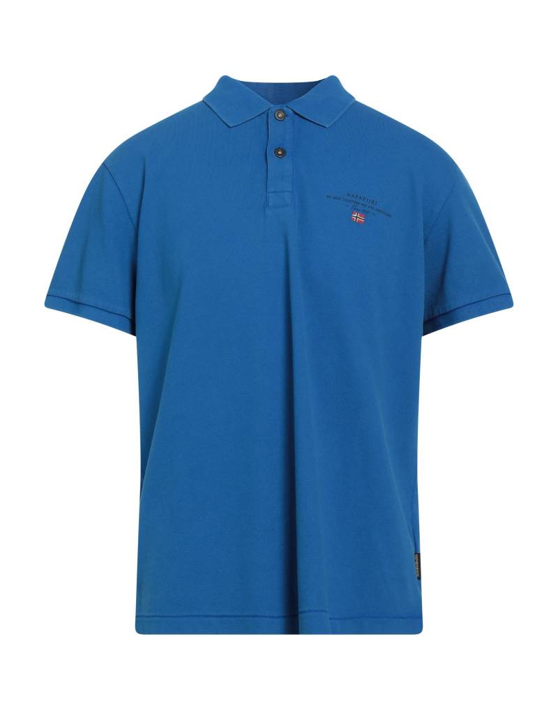 NAPAPIJRI Poloshirt Herren Blau von NAPAPIJRI