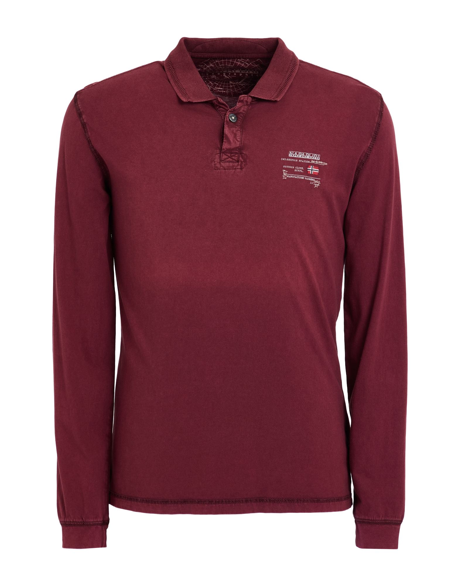 NAPAPIJRI Poloshirt Herren Bordeaux NAPAPIJRI Poloshirt Herren Bordeaux von NAPAPIJRI