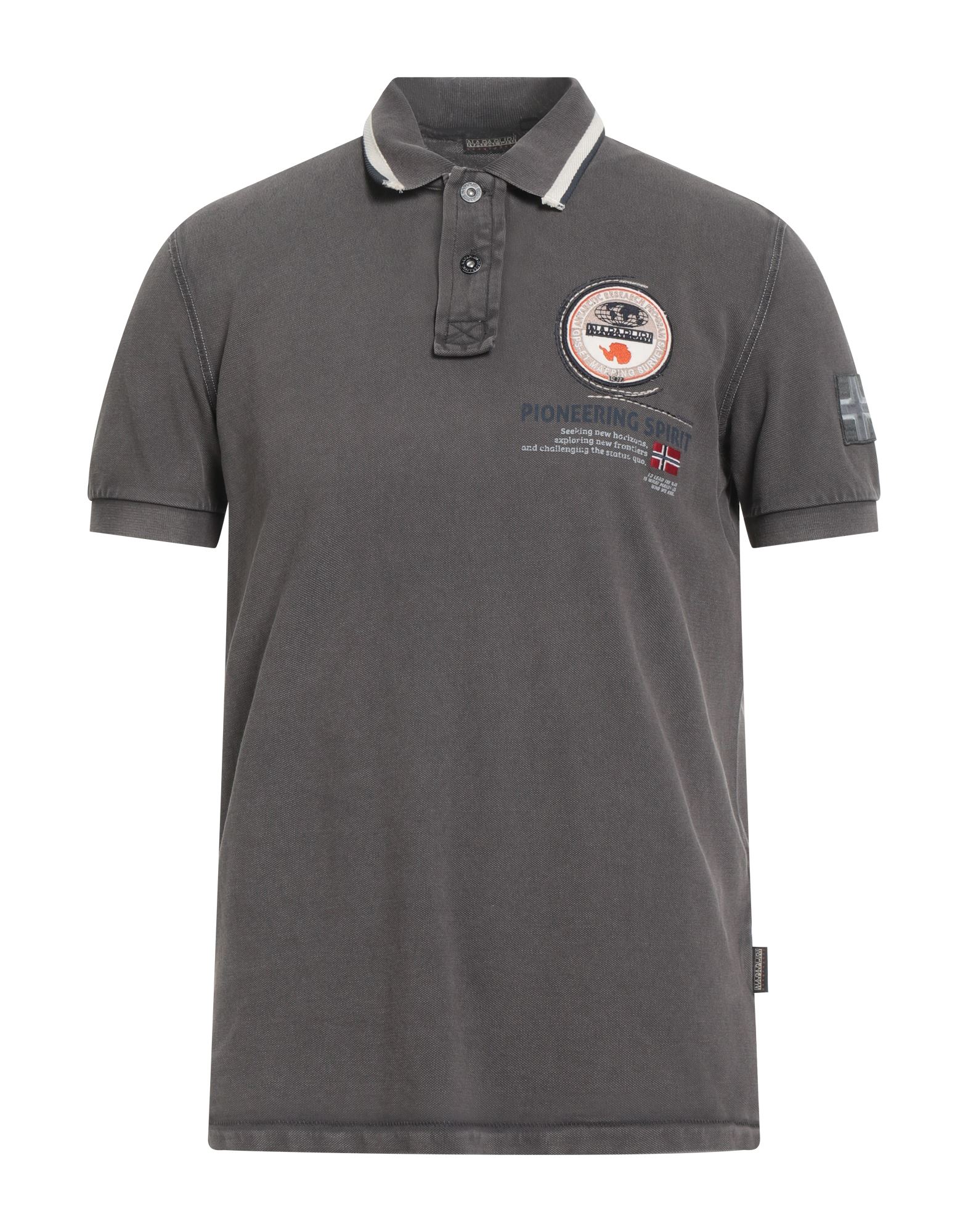 NAPAPIJRI Poloshirt Herren Dunkelbraun NAPAPIJRI Poloshirt Herren Dunkelbraun von NAPAPIJRI