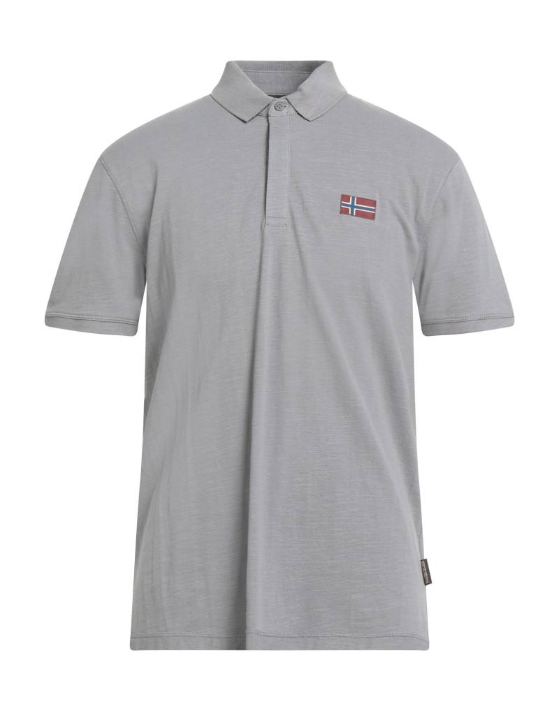 NAPAPIJRI Poloshirt Herren Grau von NAPAPIJRI