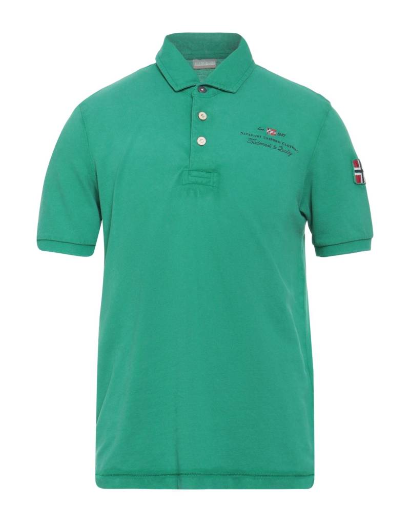 NAPAPIJRI Poloshirt Herren Grün von NAPAPIJRI