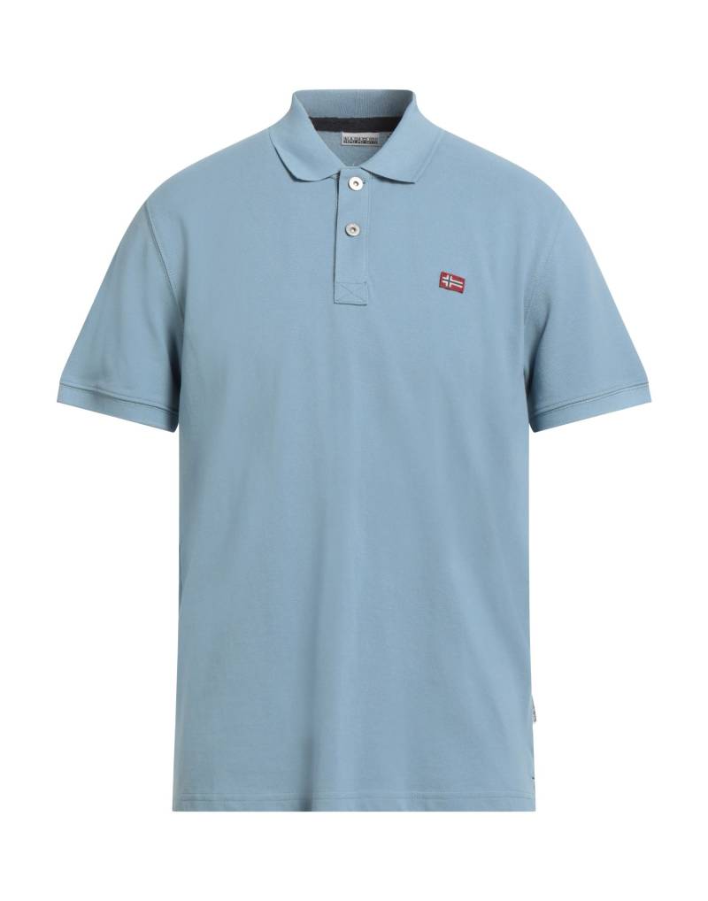 NAPAPIJRI Poloshirt Herren Hellblau von NAPAPIJRI