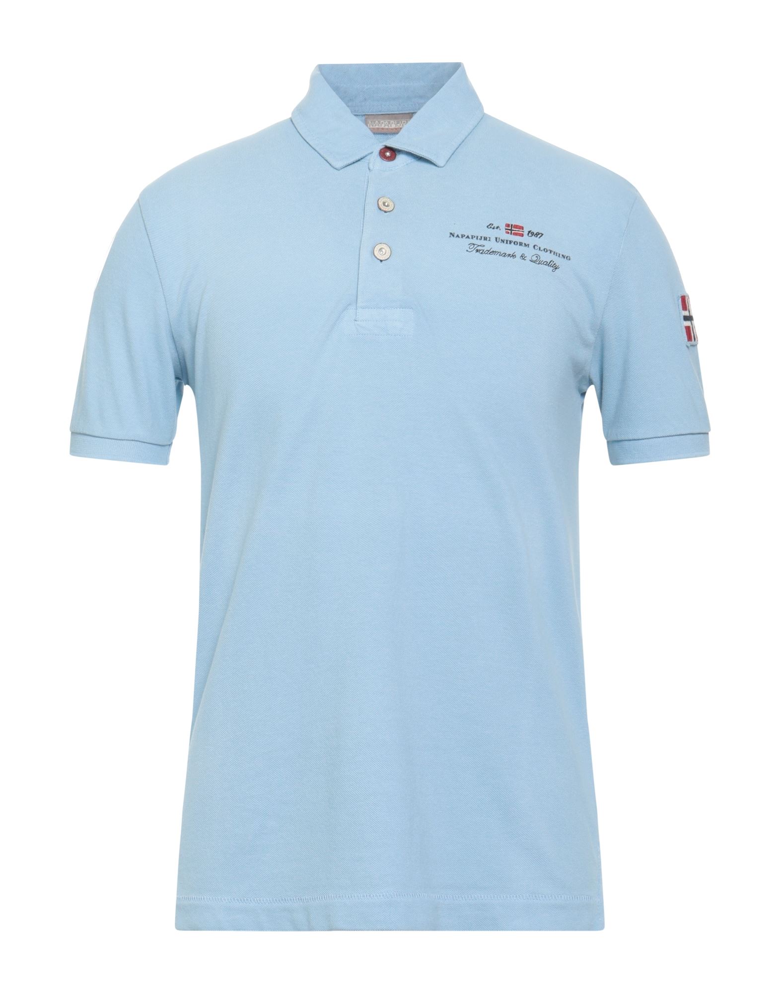 NAPAPIJRI Poloshirt Herren Hellblau von NAPAPIJRI