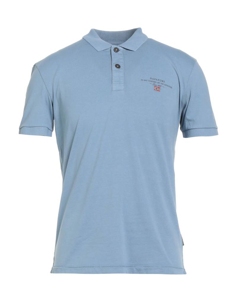 NAPAPIJRI Poloshirt Herren Hellblau von NAPAPIJRI