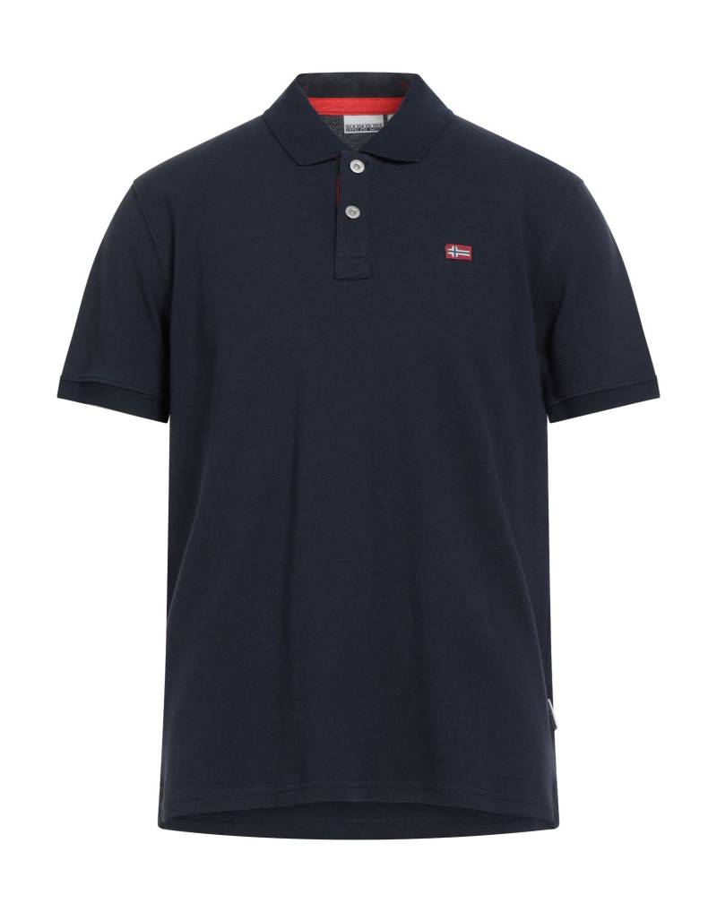 NAPAPIJRI Poloshirt Herren Marineblau von NAPAPIJRI
