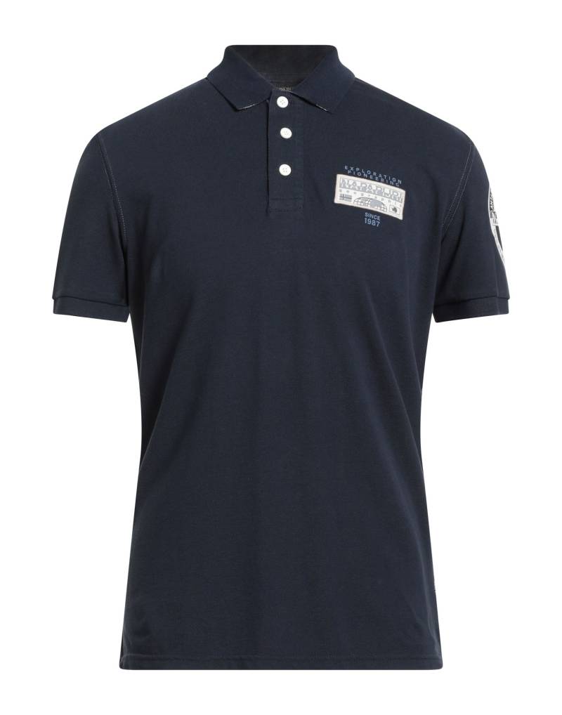NAPAPIJRI Poloshirt Herren Marineblau NAPAPIJRI Poloshirt Herren Marineblau von NAPAPIJRI
