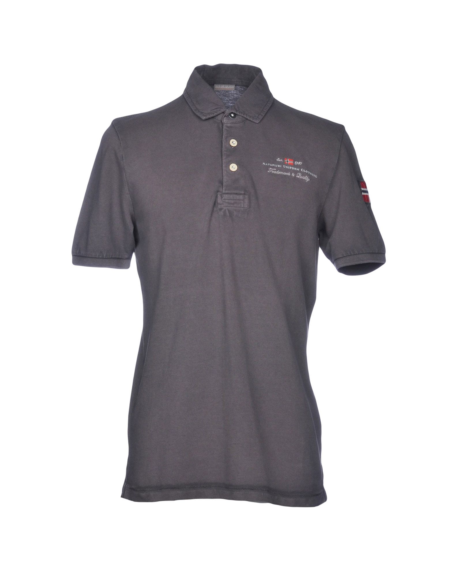 NAPAPIJRI Poloshirt Herren Maulwurfsgrau NAPAPIJRI Poloshirt Herren Maulwurfsgrau von NAPAPIJRI