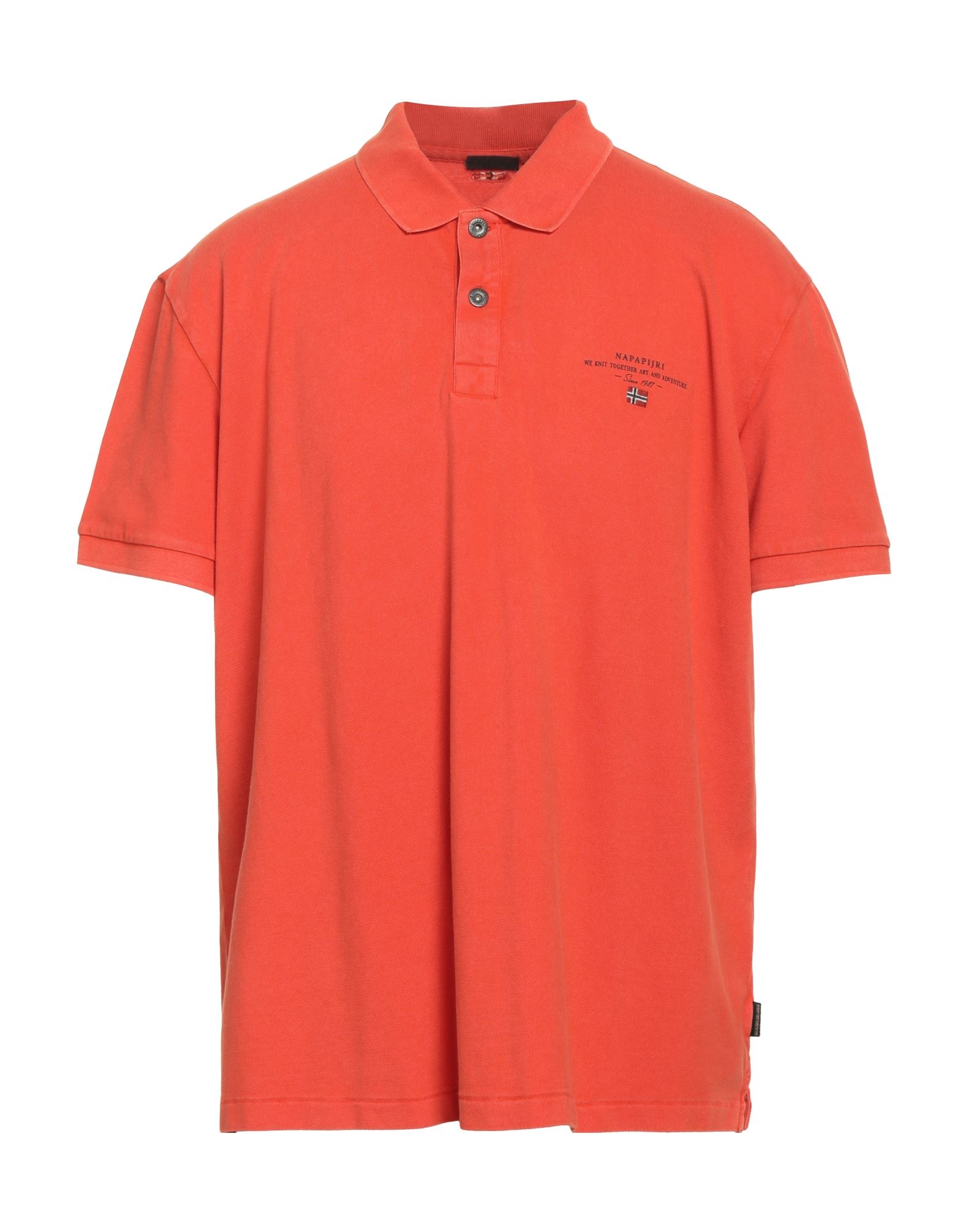 NAPAPIJRI Poloshirt Herren Orange NAPAPIJRI Poloshirt Herren Orange von NAPAPIJRI