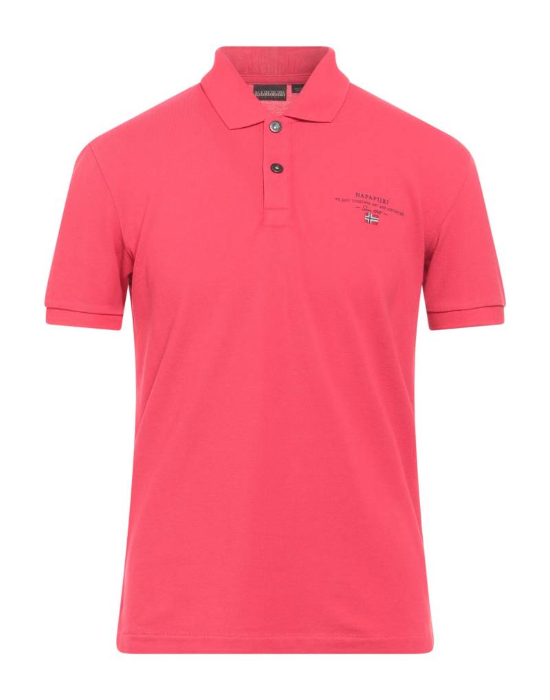 NAPAPIJRI Poloshirt Herren Rot von NAPAPIJRI