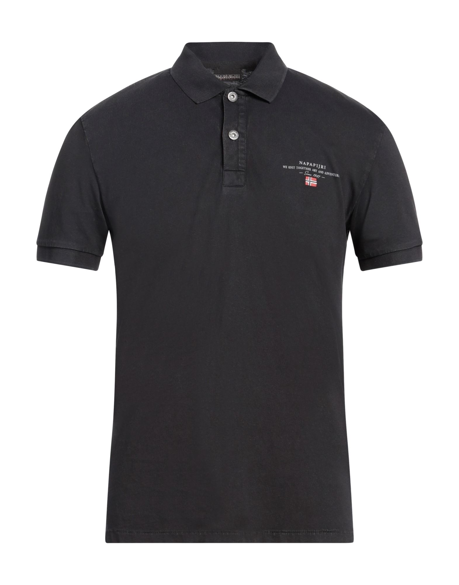 NAPAPIJRI Poloshirt Herren Schwarz NAPAPIJRI Poloshirt Herren Schwarz von NAPAPIJRI