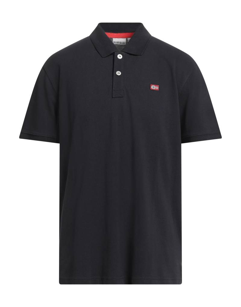 NAPAPIJRI Poloshirt Herren Schwarz von NAPAPIJRI