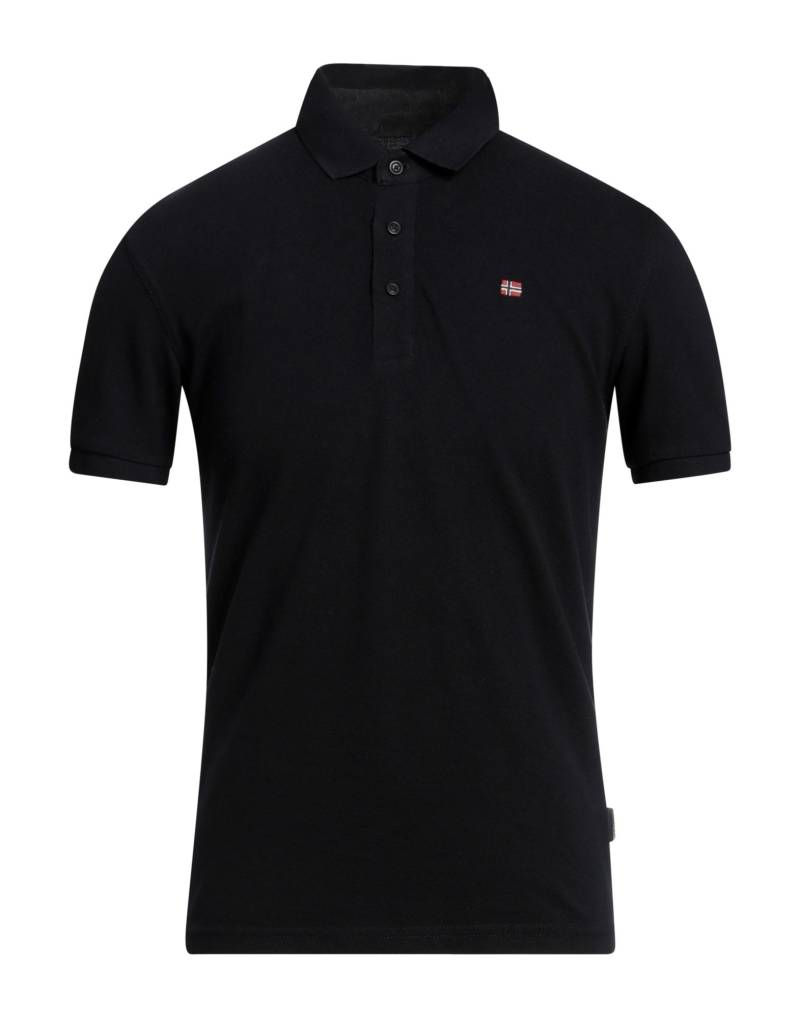 NAPAPIJRI Poloshirt Herren Schwarz von NAPAPIJRI